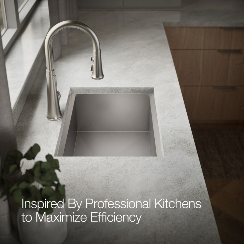 Task27-In X 22-In Top-Mount/Undermount Single-Bowl Workstation Kitchen Sink With Accessories, 1 Hole