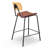 Buda Upholstered Counter Stool with Metal Frame-515288256-515288267-515288268