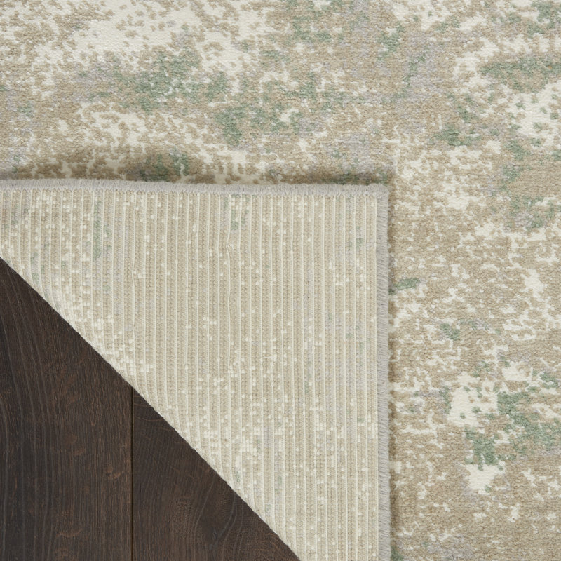 Tapis vert moderne Cannes, Rectangle 7 pi 9 po x 9 pi 9 po