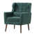 Blackish Green Chenille/Black selected