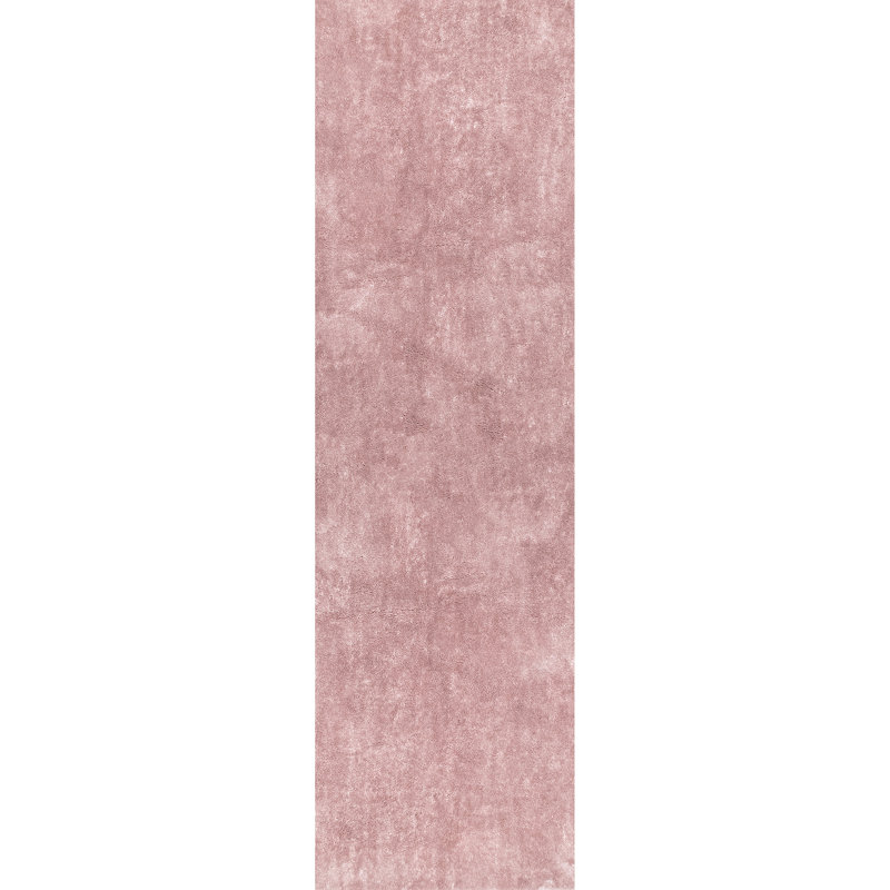 Solid Colour Shag Area Rug, Runner 76 x 183cm