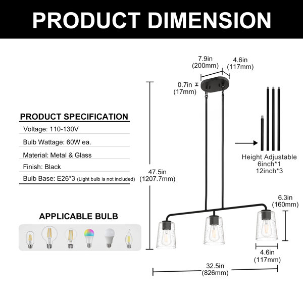 Dimensions du produit
