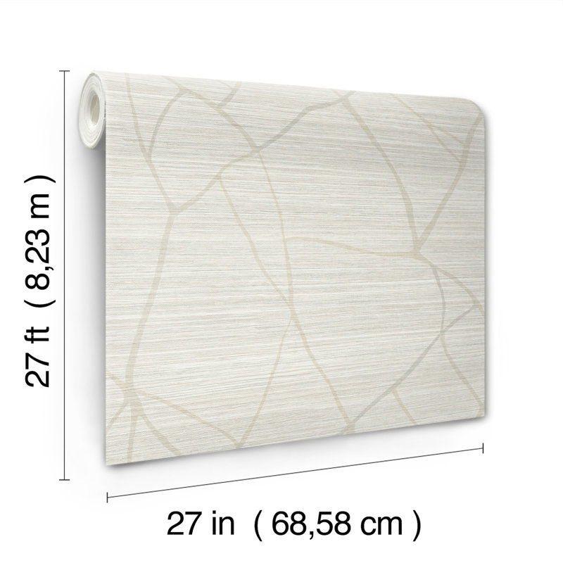 Raska Wallpaper, Beige