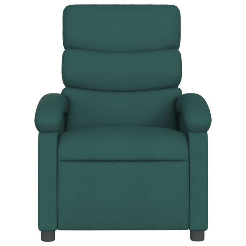 Fauteuil de massage, Polyester vert foncé