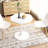 Versatile Octagonal Coffee Table With Durable Materials For Various Rooms