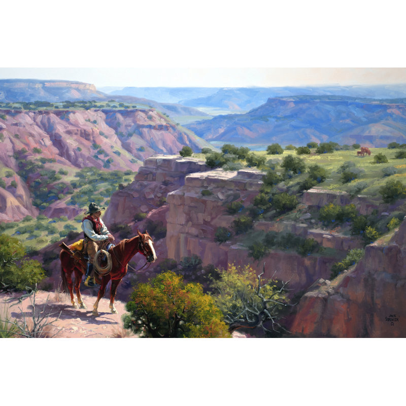 Hard To Get To by Jack Sorenson - Wrapped Canvas Print,  30cm H  x  46cm W  