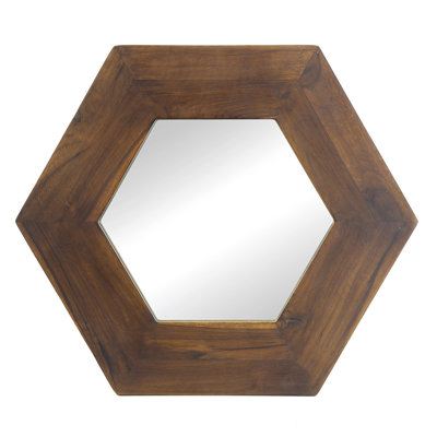 Christer Hexagon Wall Mirror