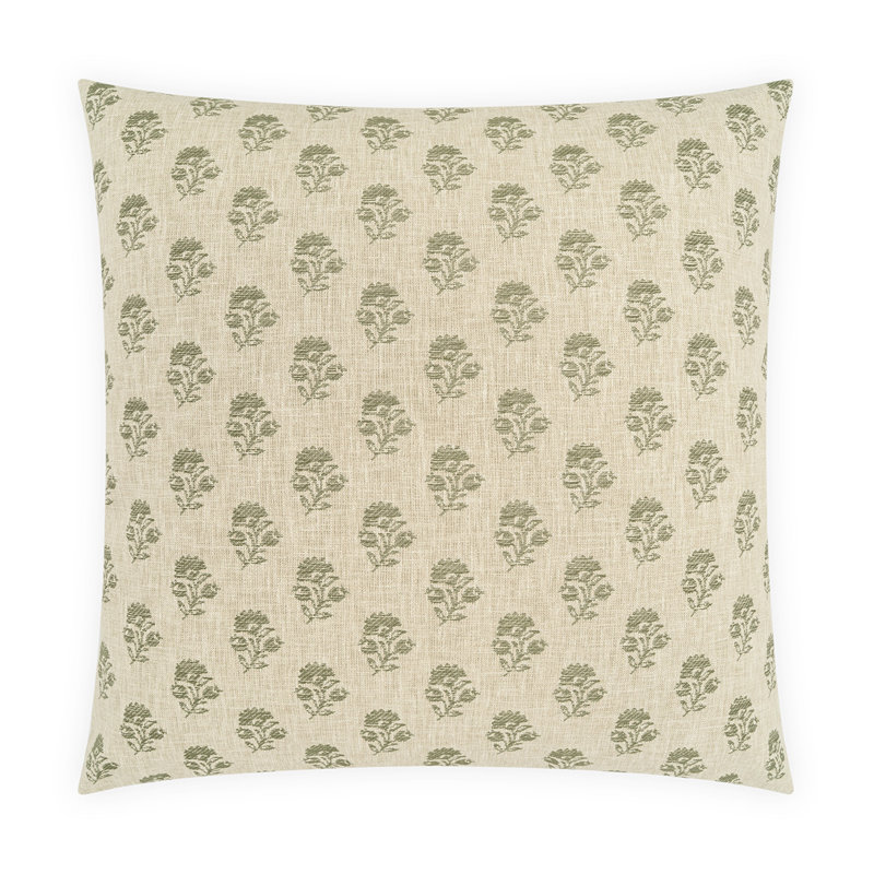Coussin décoratif Foliette, Carré 22 po