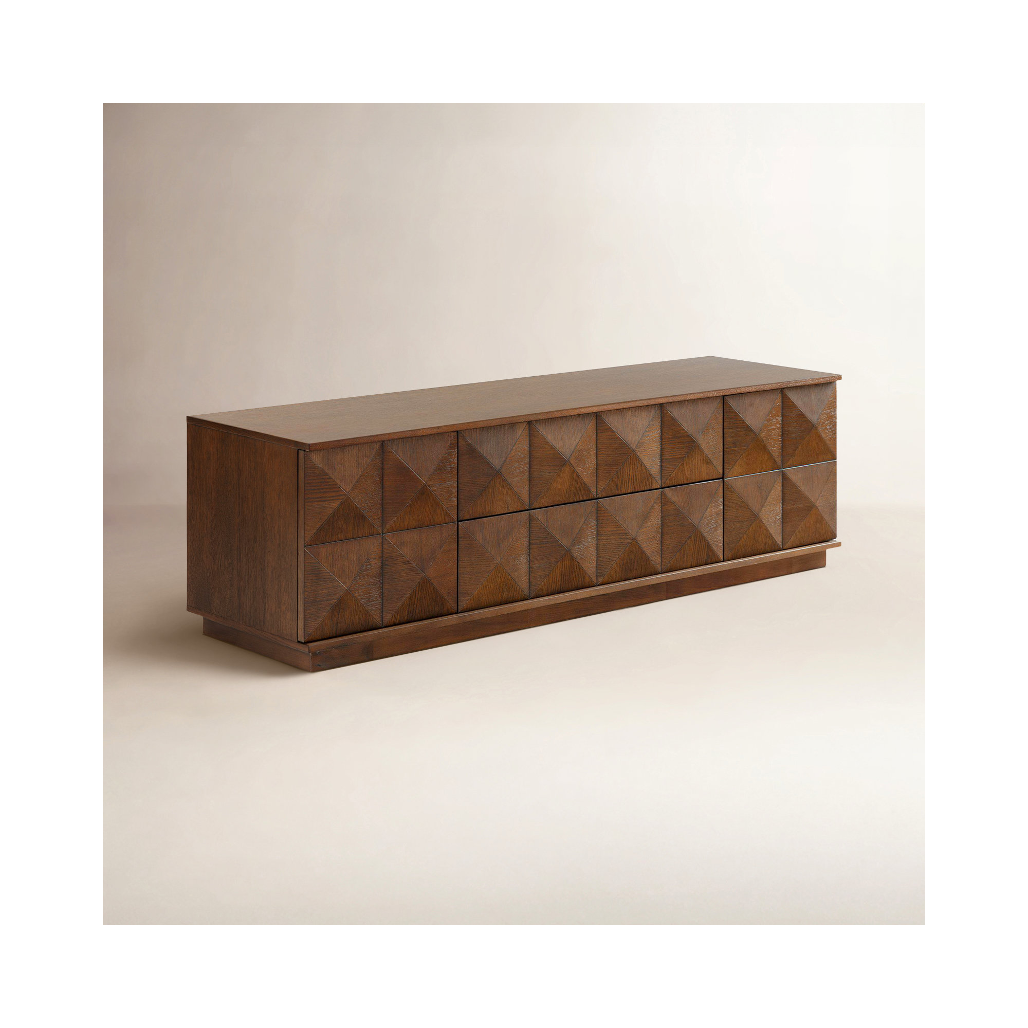 Iriye 63" TV Stand, Walnut