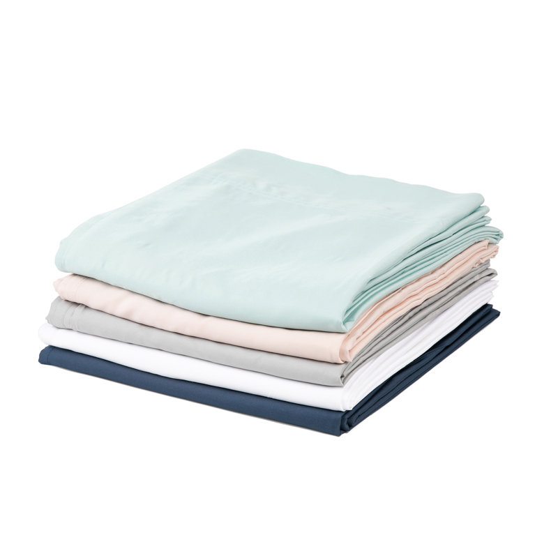 Bamboo Twill Sheet Set, Queen, Blush Pink
