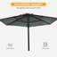Araya 248cm Wall Mount Parasol