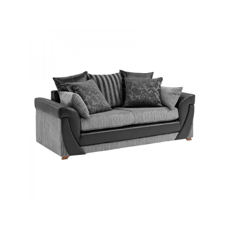 Jalama Chenille Sofa, Black