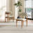 Mid-Century Modern Wood Dining Chairs, Upholstered Wood Dining Chair Side Chair, Fully Assembled-1545428851-1545428850