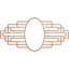 L 16 po x H 8 po x l 4 3/8 po x H 7 5/8 po x T 3/8 po Elizabeth-63411694-63411710