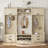 4-In-1 Detachable Hall Tree With Storage, Hooks, And Shoe Bench For Entryway And Hallway Organization-736675464