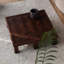 Table basse en frêne et écorce d'arbre rétro-2117574845