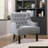Upholstered Wingback Chair-1121311428