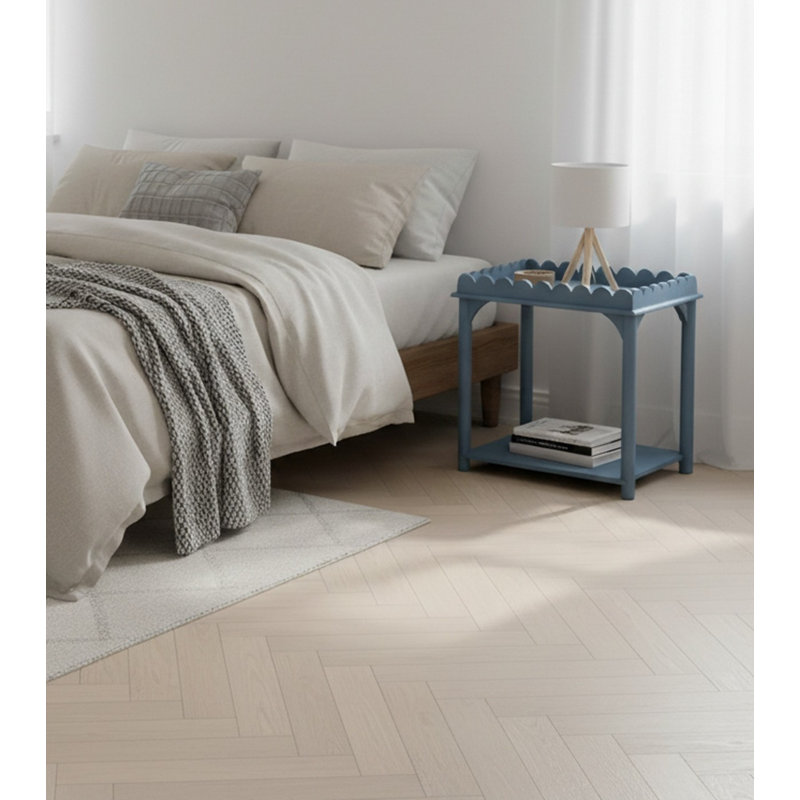 Table d'appoint Madeline, Bleu clair
