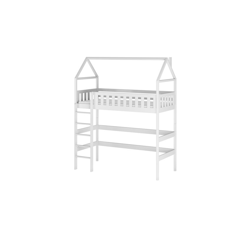 Izayah European Single (90 X 200 Cm) Loft Bed House Beds