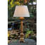 Full Smocked Silk Empire Lamp Shade-1277170892