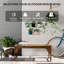 Banc de jardin en bois Outsunny-2045768864