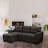 Reversible Modular L Shaped Couch, Velvet Sleeper Sectional Sofa Bed with Storage Chaise, Pull Out Convertible Sofa-1017160162-1017160086