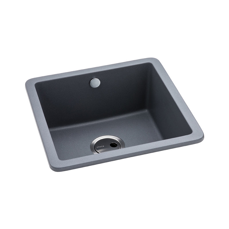 Abode Designs 460mm W Single Bowl Granite Kitchen Sink