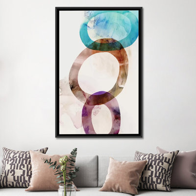 «Triple II» par Tom Reeves - Toile tendue, estampe numérique sur toile tendue