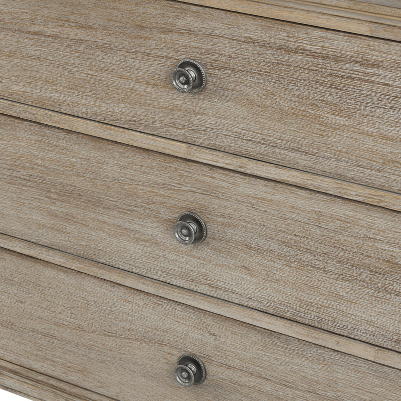Victoria 6-Drawer Wide Wood Dresser | Canora Grey