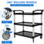96.6cm H x 83.9cm W Utility Cart