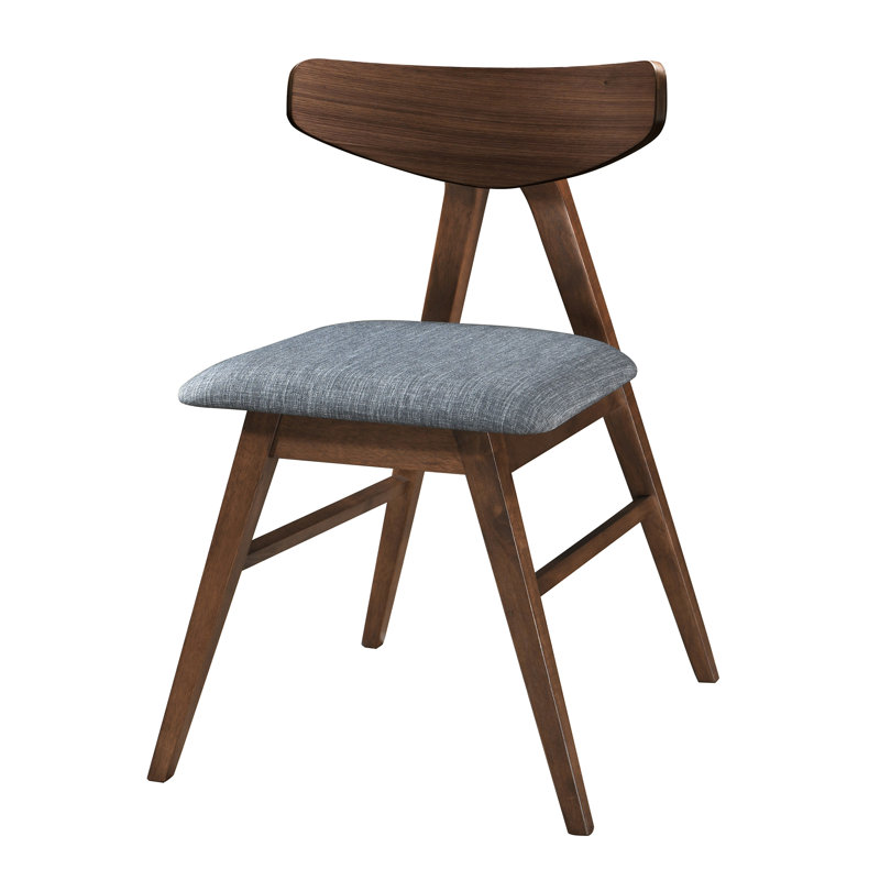 Chaise d'appoint Argjela en noyer