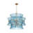 Abigail 28'' Aged Brass Chandelier