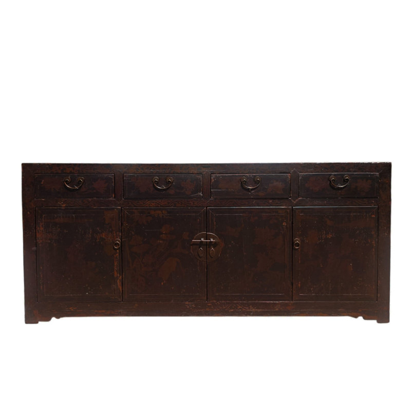 75.2 in. W Solid Wood Sideboard