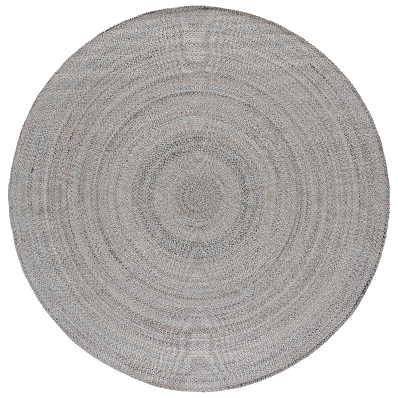Exaucet Flat Weave Performance Rug, Round 8'