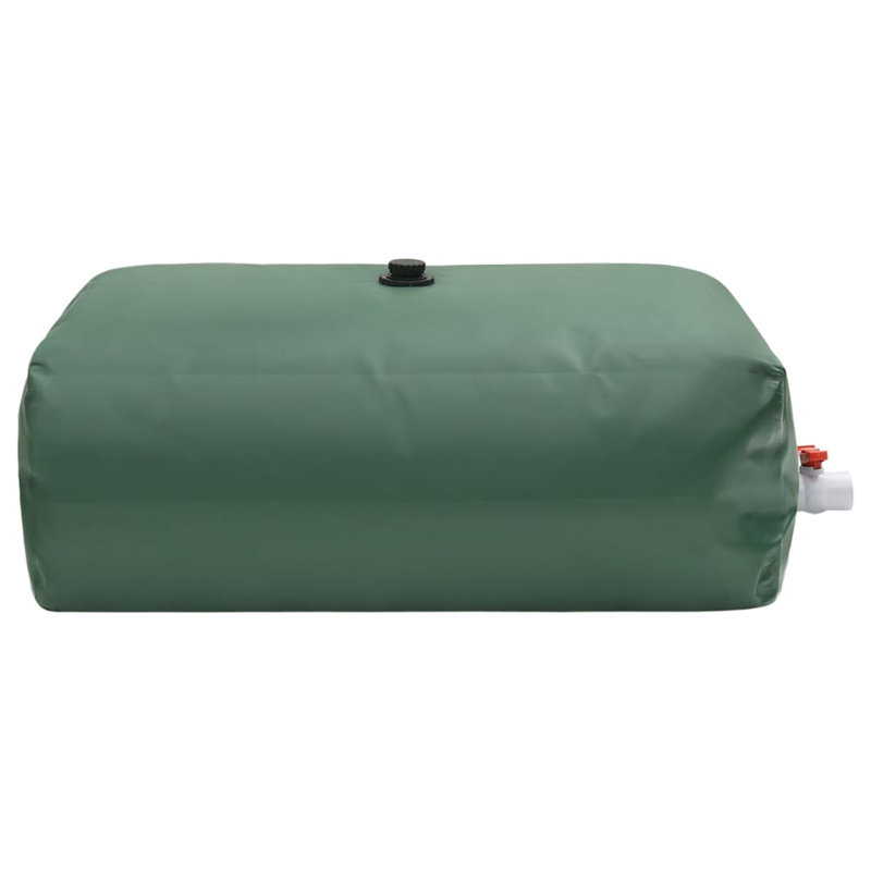 Symple Stuff PVC Rain Barrel, green, 147L