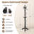 11-Hooks Freestanding Solid Wood Coat Rack-1755586133