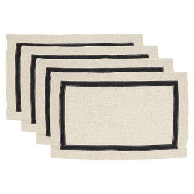 Napperon Grosgrain (ensemble de 4)