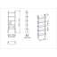 Innes 174cm H 60cm W Bookcase-200341688