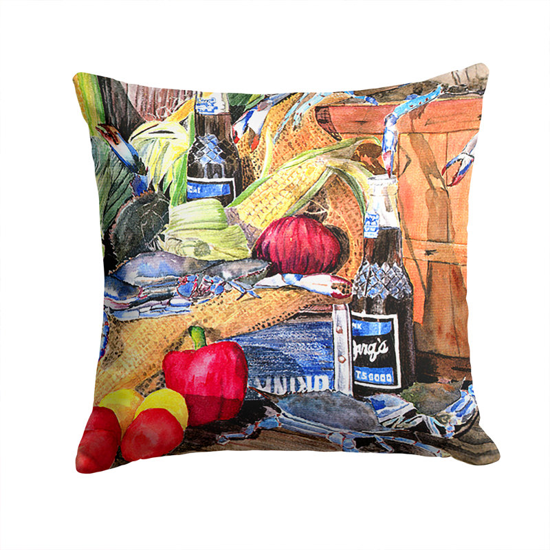 Coussin décoratif intérieur / extérieur Barq's and Crabs
