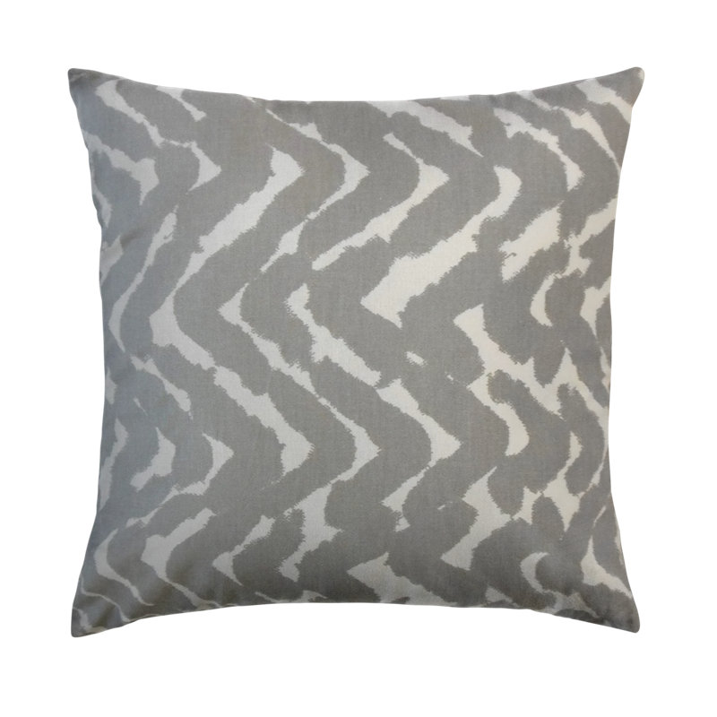 Square Pillow Cover & Insert, Gray