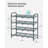 Stackable Shoe Rack(Grey)-443085757