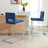 26” Upholstered Counter Height Bar Stool-406697444