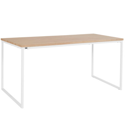 Neshaun Metal Base Dining Table