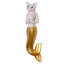 Mermaid Kitty Sculpture-1951080426