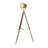 63'' Gold Tripod Floor Lamp Set