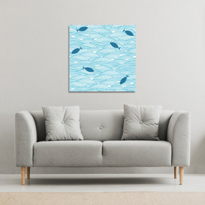 1 Piece Wrapped Canvas Wall Art