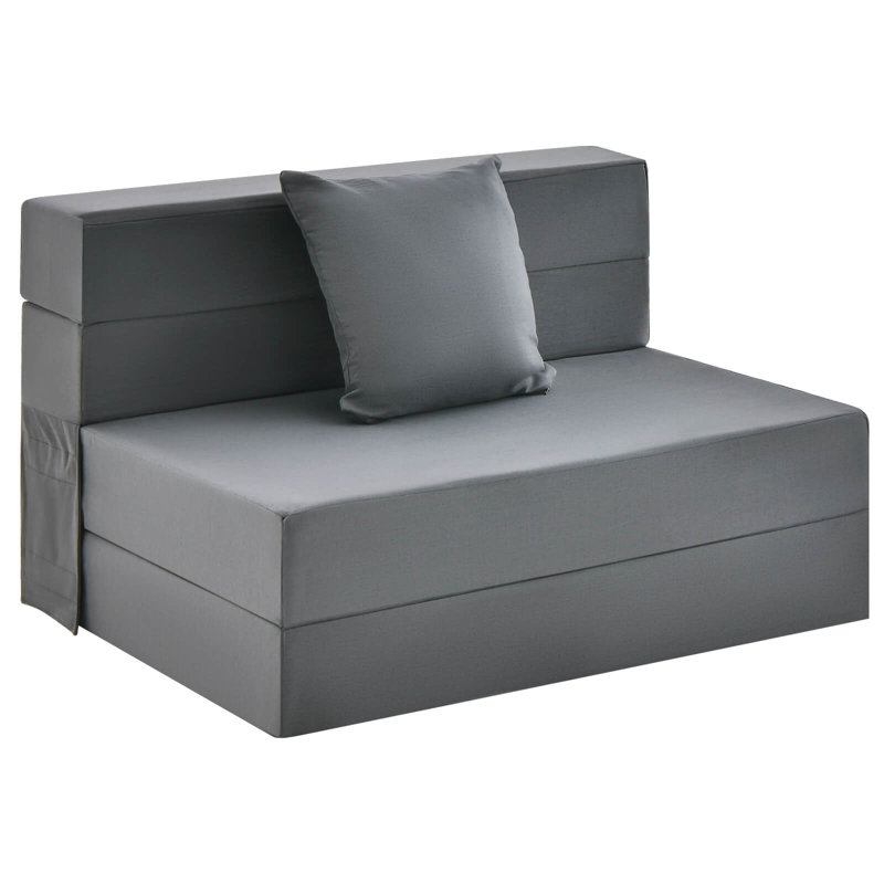 Matelas simple en mousse viscoélastique imprégnée de gel 6 po Alwyn Home Wahlen