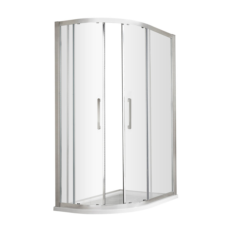 Apex Quadrant Shower Enclosure, 190cm H x 98cm W x 98cm D