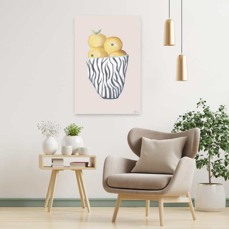 Zèbre rayé, agrumes, abstrait, zèbre minimaliste contemporain, impression d'art mural, 36" H x 24" W