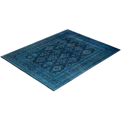 Vickye One-of-a-Kind 7' 10" X 9' 10" Hand Knotted Area Rug